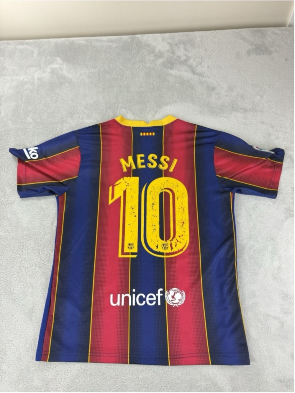Nike FC Barcelona 2020-2021 Home Stadium Lionel Messi Men's Size Medium Jersey - Picture 3 of 15